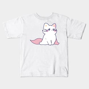 Cute Kawaii Kitty Cat Kids T-Shirt